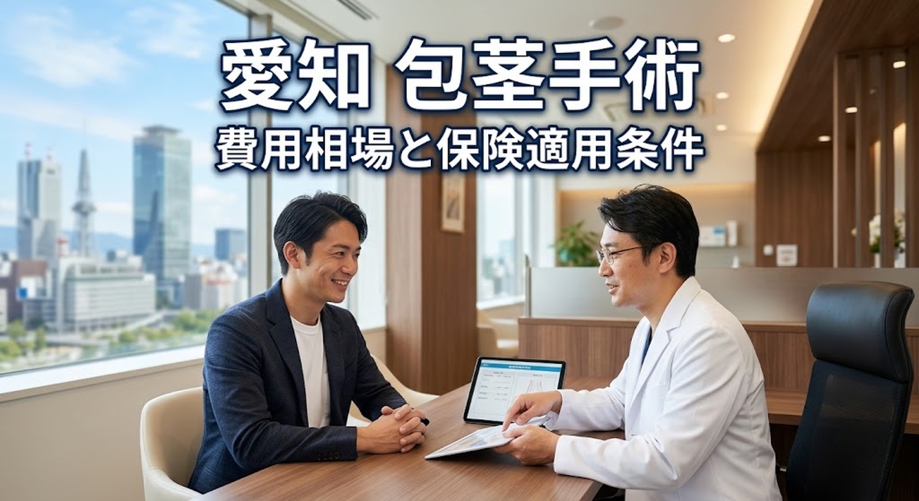 愛知の包茎手術の費用相場と保険適用の条件