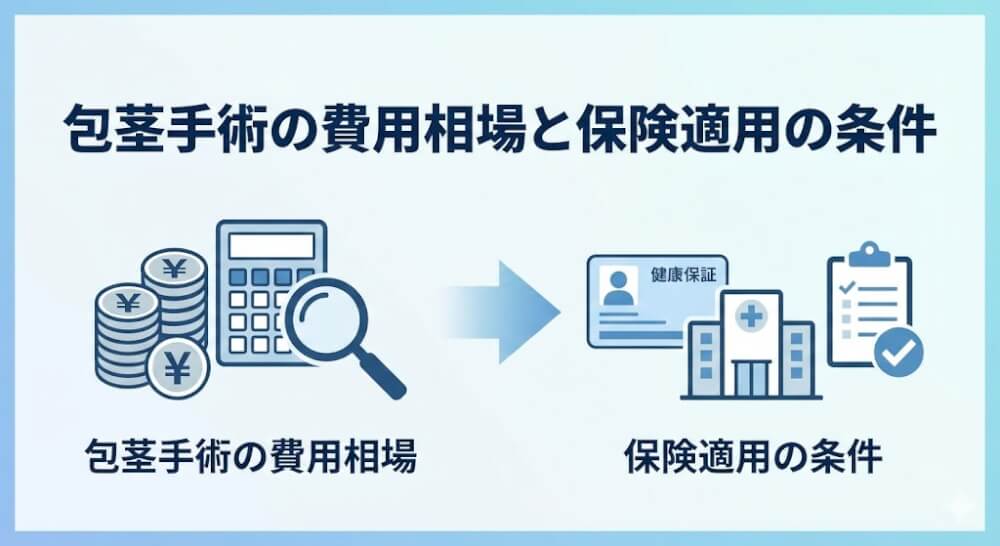 包茎手術の費用相場と保険適用の条件