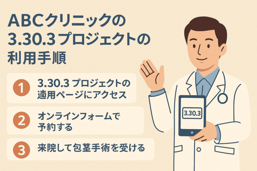 ABCクリニックの3.30.3プロジェクトの利用手順