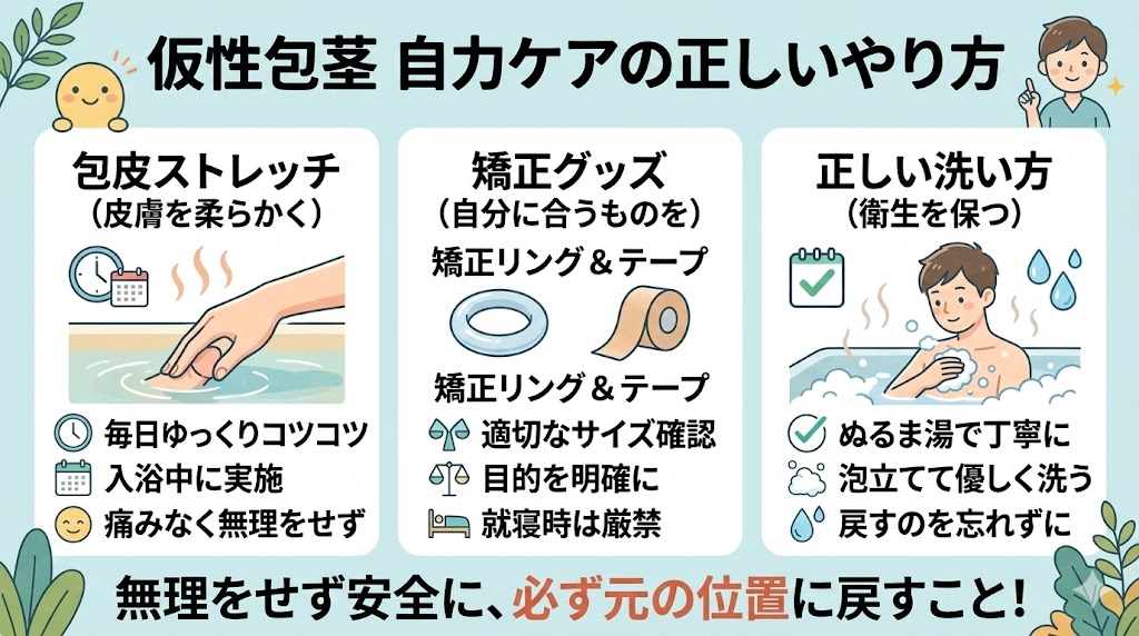 自力で試せるセルフケア方法と正しいやり方