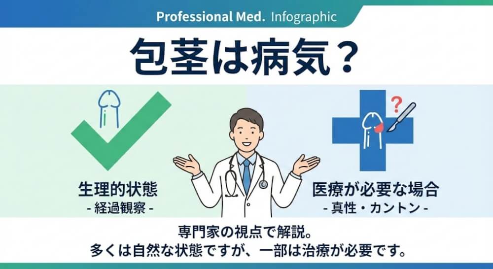 包茎は病気？