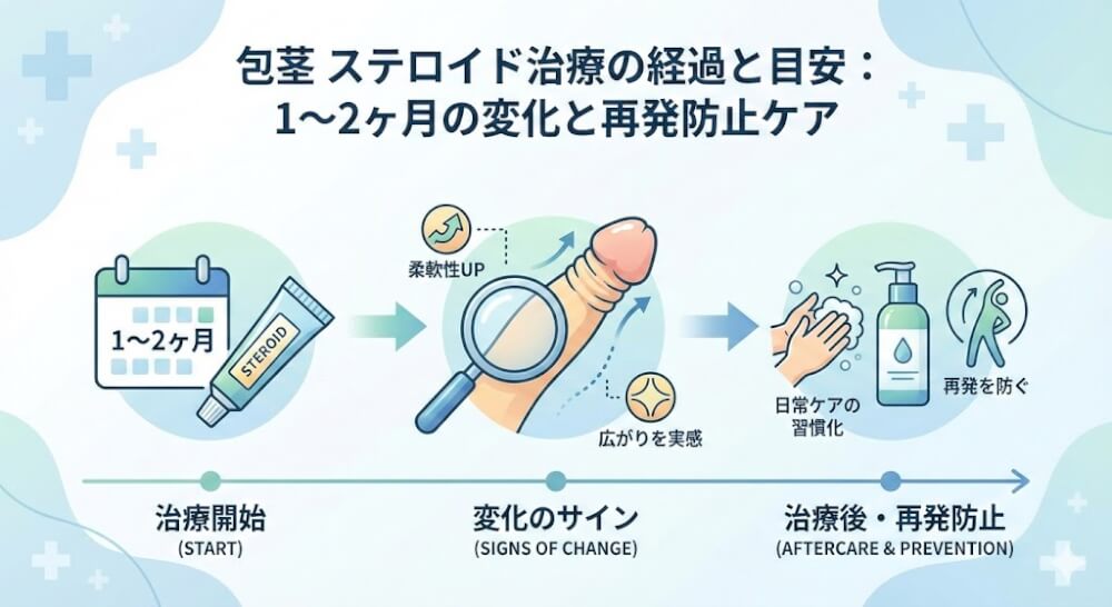 治療期間の目安と効果が出るまでの経過