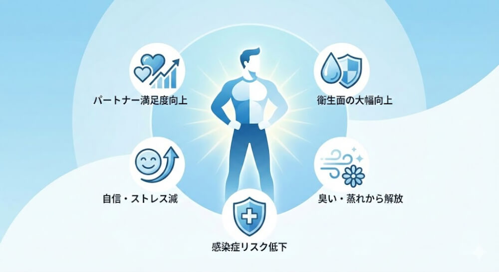 露茎のメリット