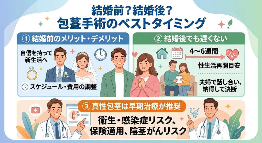 結婚前に手術すべき?タイミング別の判断基準