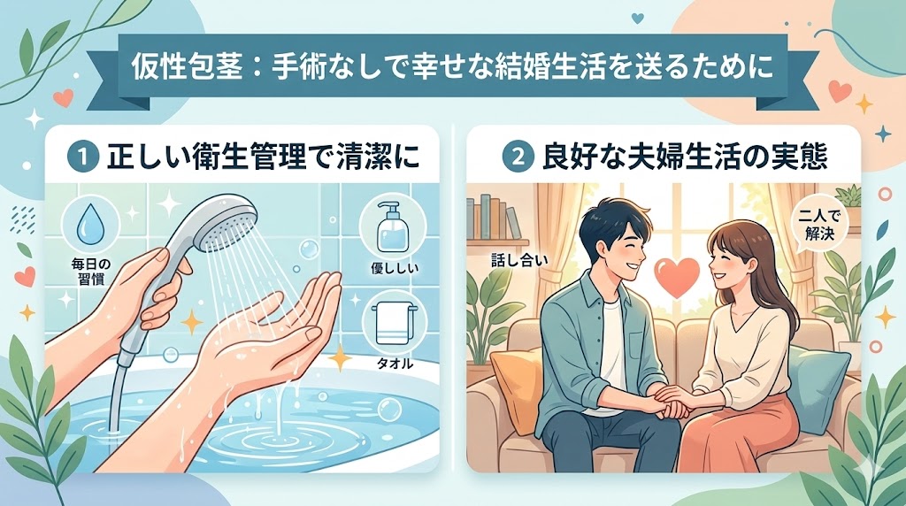 手術なしで対処できる?仮性包茎のセルフケアと管理法