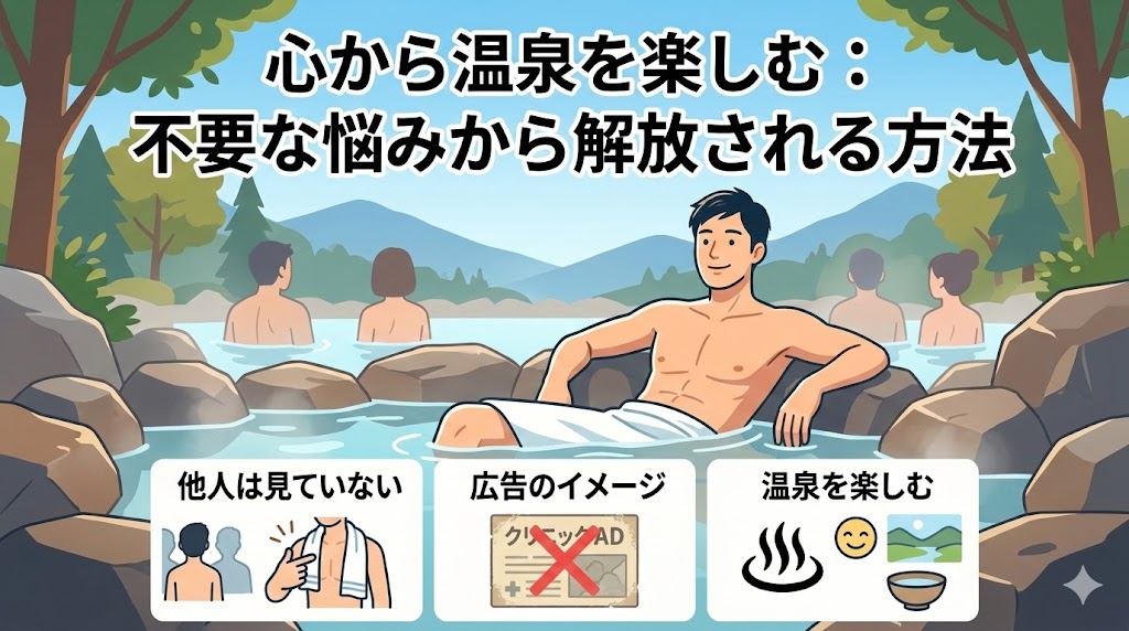 温泉で見栄剥きをやめるための考え方