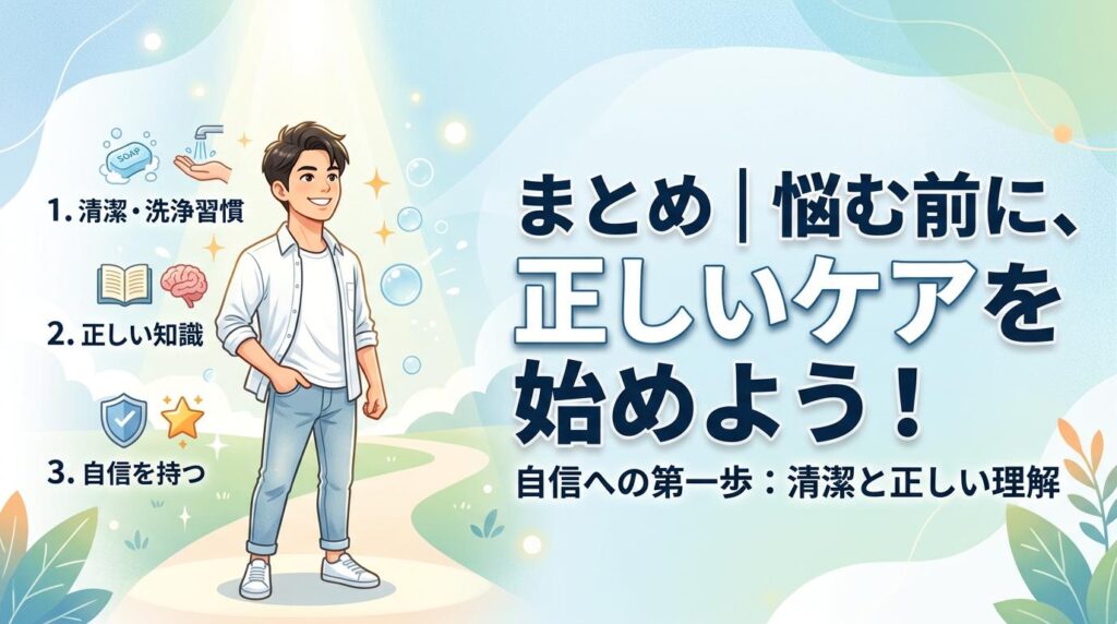 まとめ｜ダサいと悩む前に正しいケアを始めよう