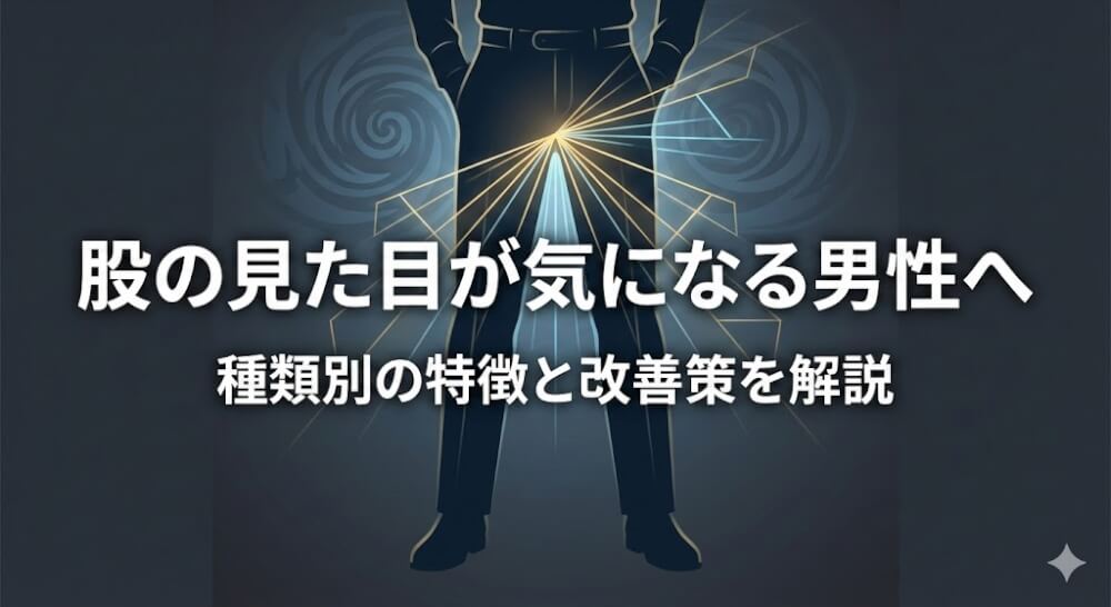 包茎の見た目が気になる男性へ｜種類別の特徴と改善策を解説