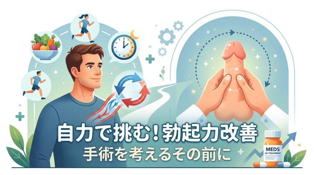 自力でできるカリ改善ケア｜手術前に試せること