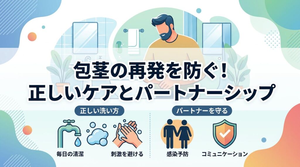 包茎男性が再発を繰り返しやすい理由と予防策