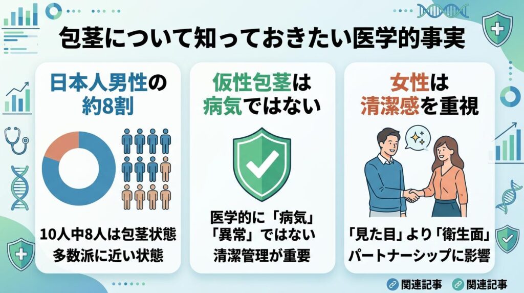 包茎について知っておきたい医学的事実