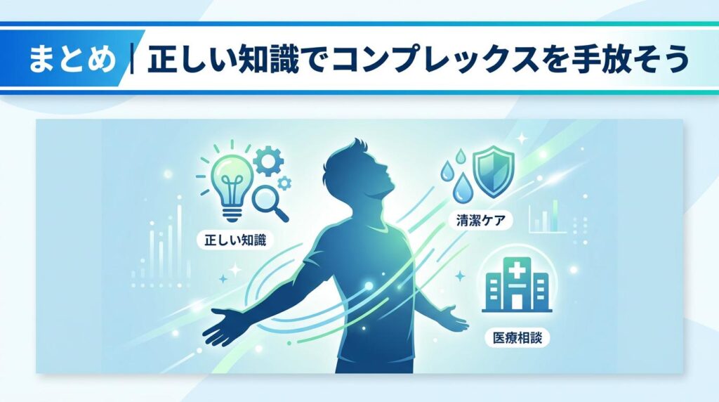 まとめ｜正しい知識でコンプレックスを手放そう