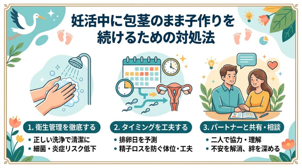 妊活中に包茎のまま子作りを続けるための対処法
