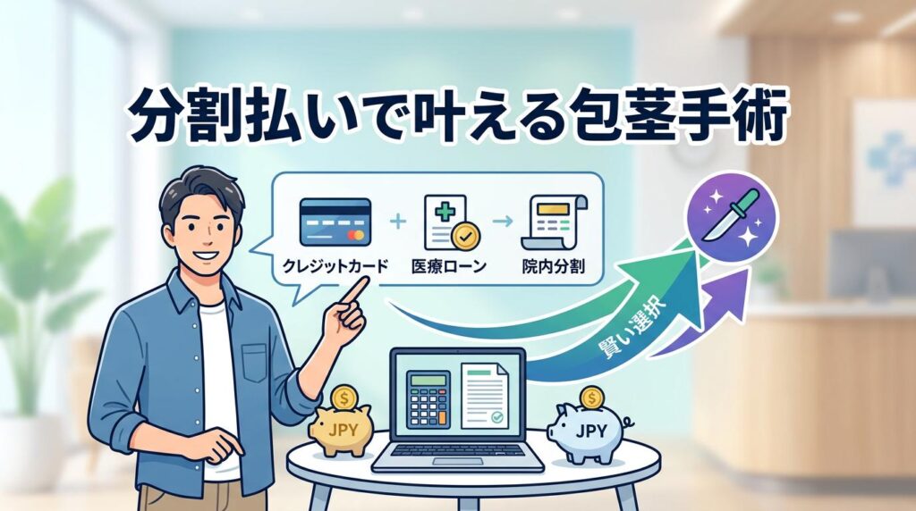 まとめ｜分割払いを賢く使って包茎手術を実現しよう
