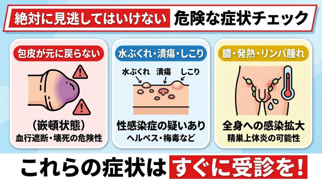 絶対に見逃してはいけない危険な症状チェック