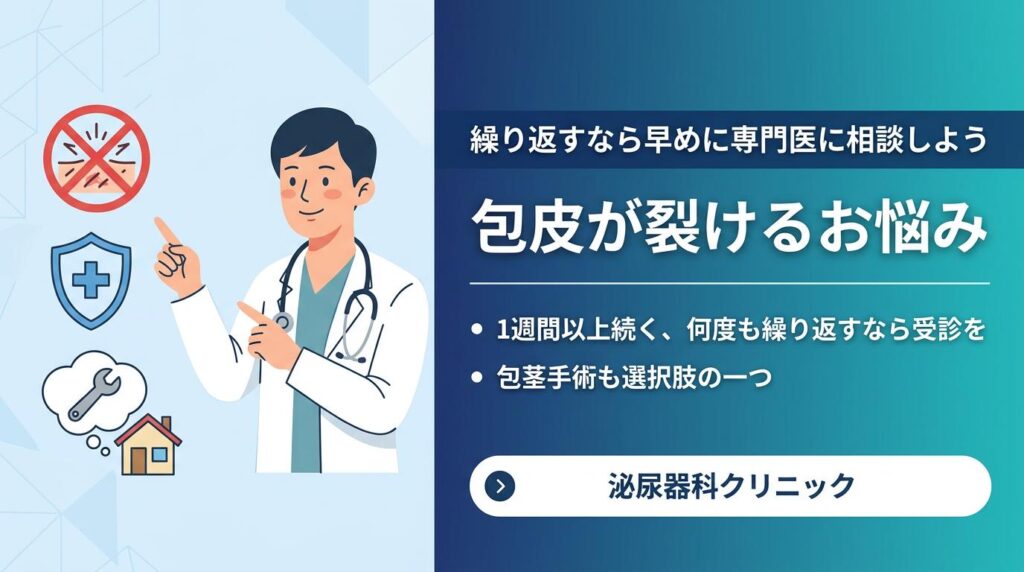 まとめ|繰り返すなら早めに専門医に相談しよう