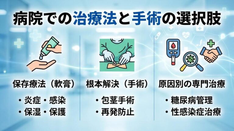 包皮が裂ける原因と治し方|繰り返すなら受診の目安を確認 | 包茎手術なび