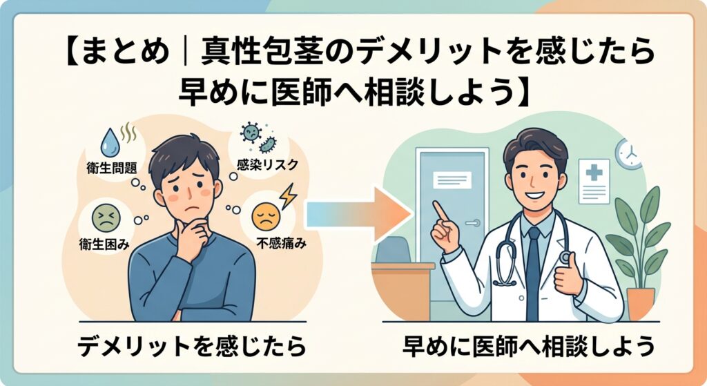 まとめ|デメリットを感じたら早めに医師へ相談しよう