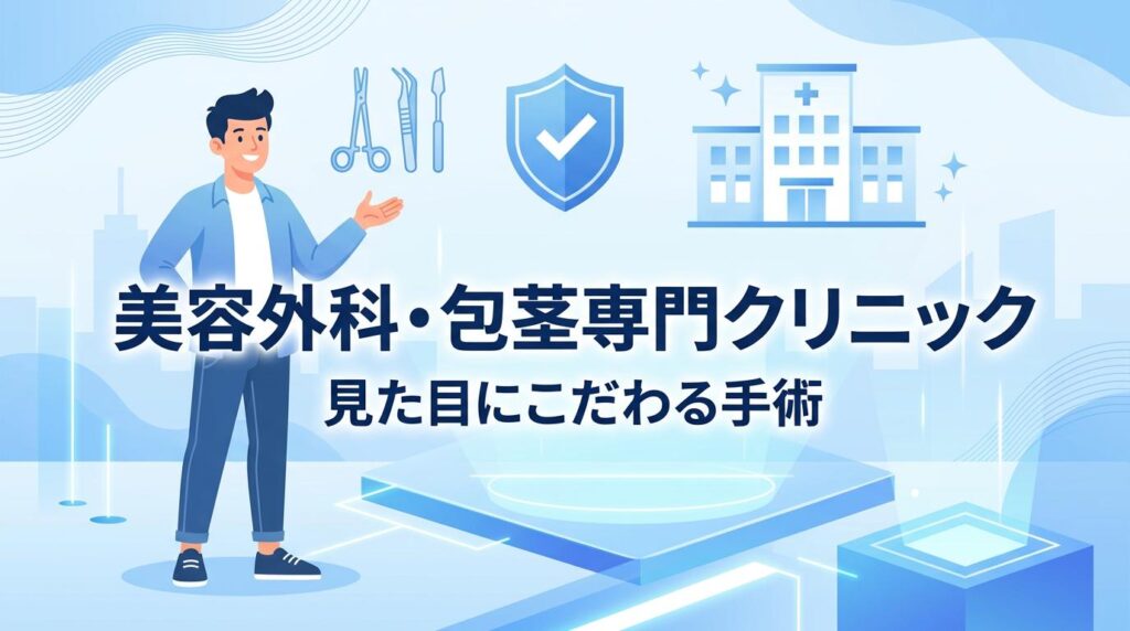 美容外科・包茎専門クリニックで受ける包茎手術の特徴