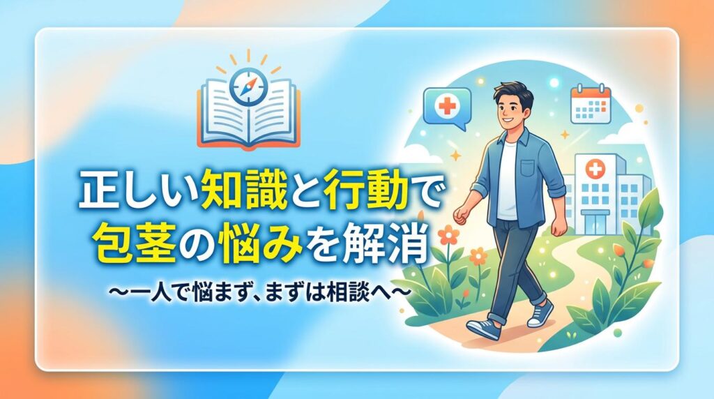 まとめ｜正しい知識と行動で包茎の悩みを解消しよう