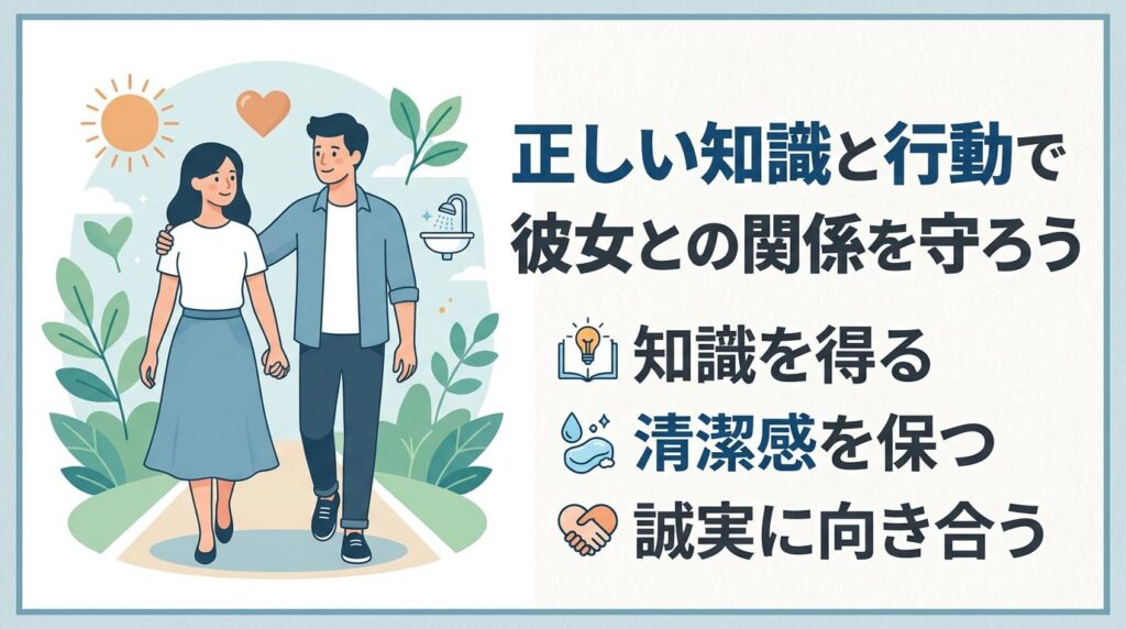 まとめ｜正しい知識と行動で彼女との関係を守ろう