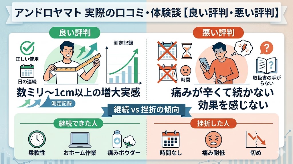 実際の口コミ・体験談【良い評判・悪い評判】