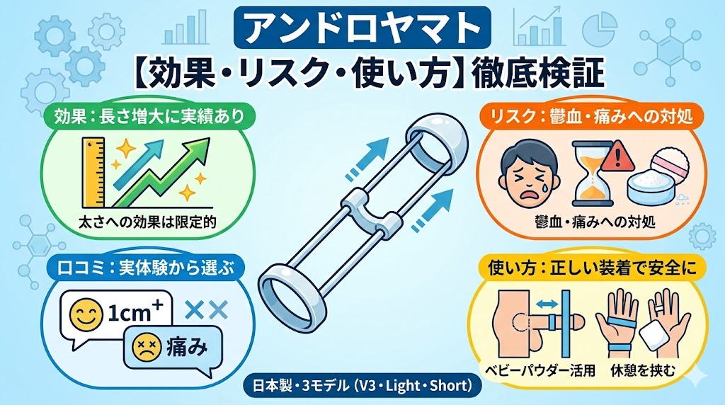 アンドロヤマトの効果・使い方・口コミを解説