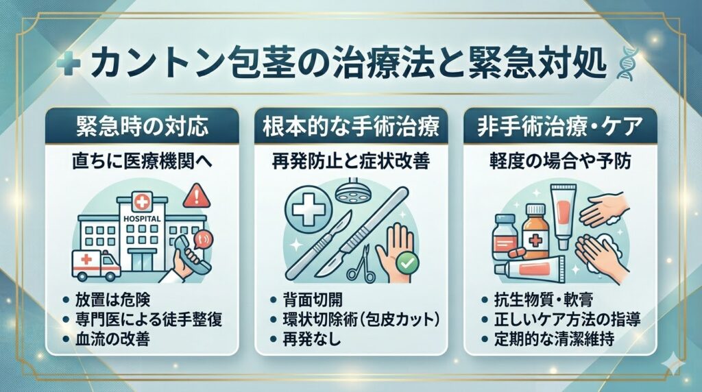 カントン包茎になる原因